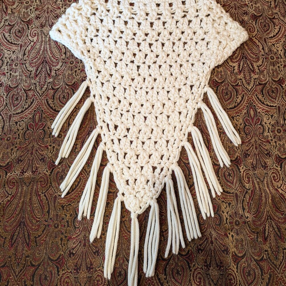 Crochet White House Black Market Vest - Picture 6 of 11